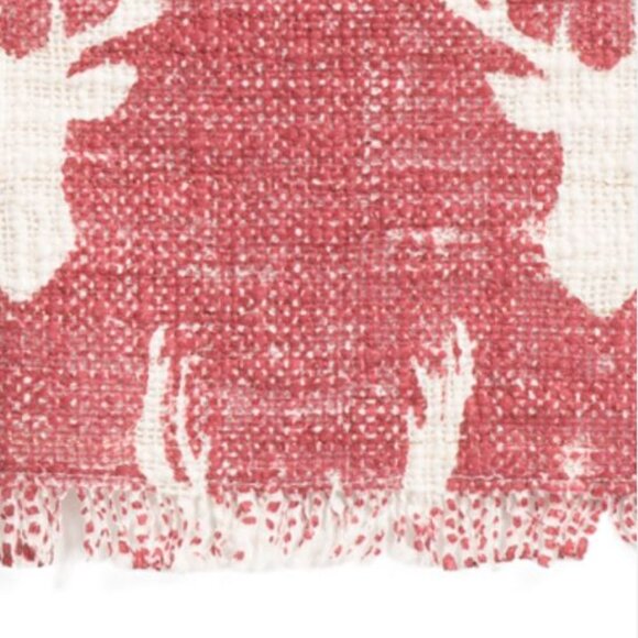 NWT VISTA HOME FASHIONS 4pk Cotton Slub Deer Printed Placemats - Picture 3 of 3